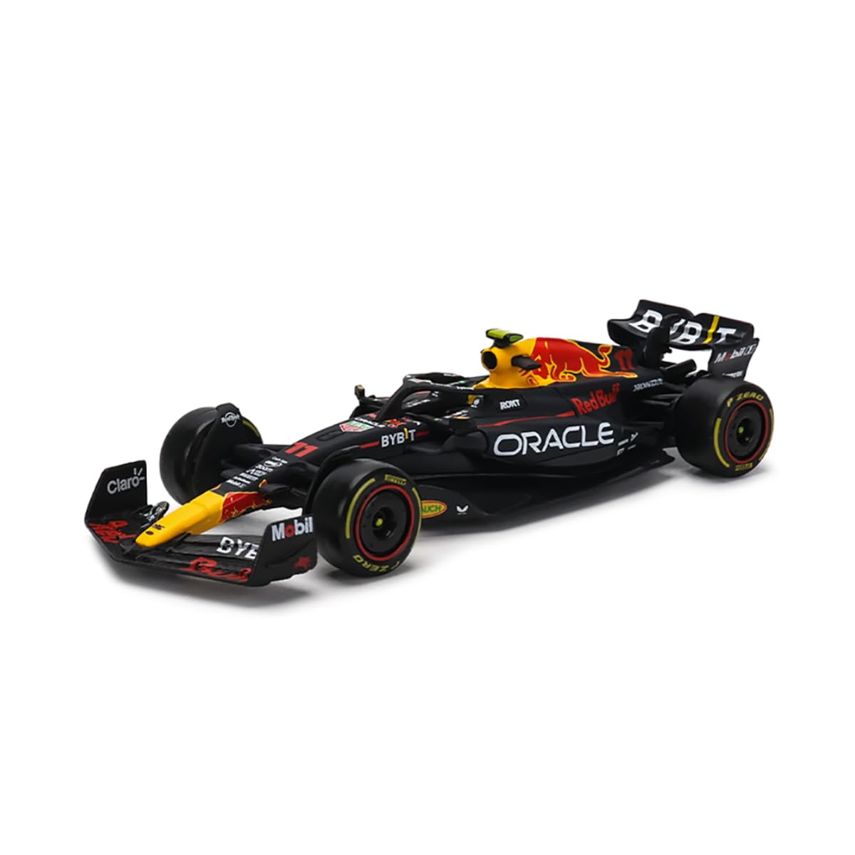 HTLNUZD Bburago 1:43 2023 New F1RB19#11 F1Champion Racing Formula Alloy Car Perez 1/43 RB19 No.11 for Red Bull Team for Red Bull Die cast Model Car Collection Gift