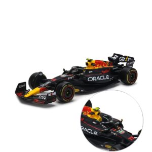 HTLNUZD Bburago 1:43 2023 New F1RB19#11 F1Champion Racing Formula Alloy Car Perez 1/43 RB19 No.11 for Red Bull Team for Red Bull Die cast Model Car Collection Gift