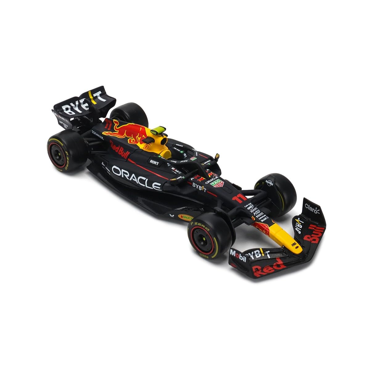 HTLNUZD Bburago 1:43 2023 New F1RB19#11 F1Champion Racing Formula Alloy Car Perez 1/43 RB19 No.11 for Red Bull Team for Red Bull Die cast Model Car Collection Gift