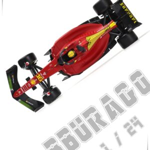 XTD Bburago 1:24 2022 F1 F1-75 75th Anniversary F1-75 75th #55 Carlos Sainz Alloy Luxury Vehicle Diecast Cars Model Collection Gift (1/24 F1-75 75th #55)