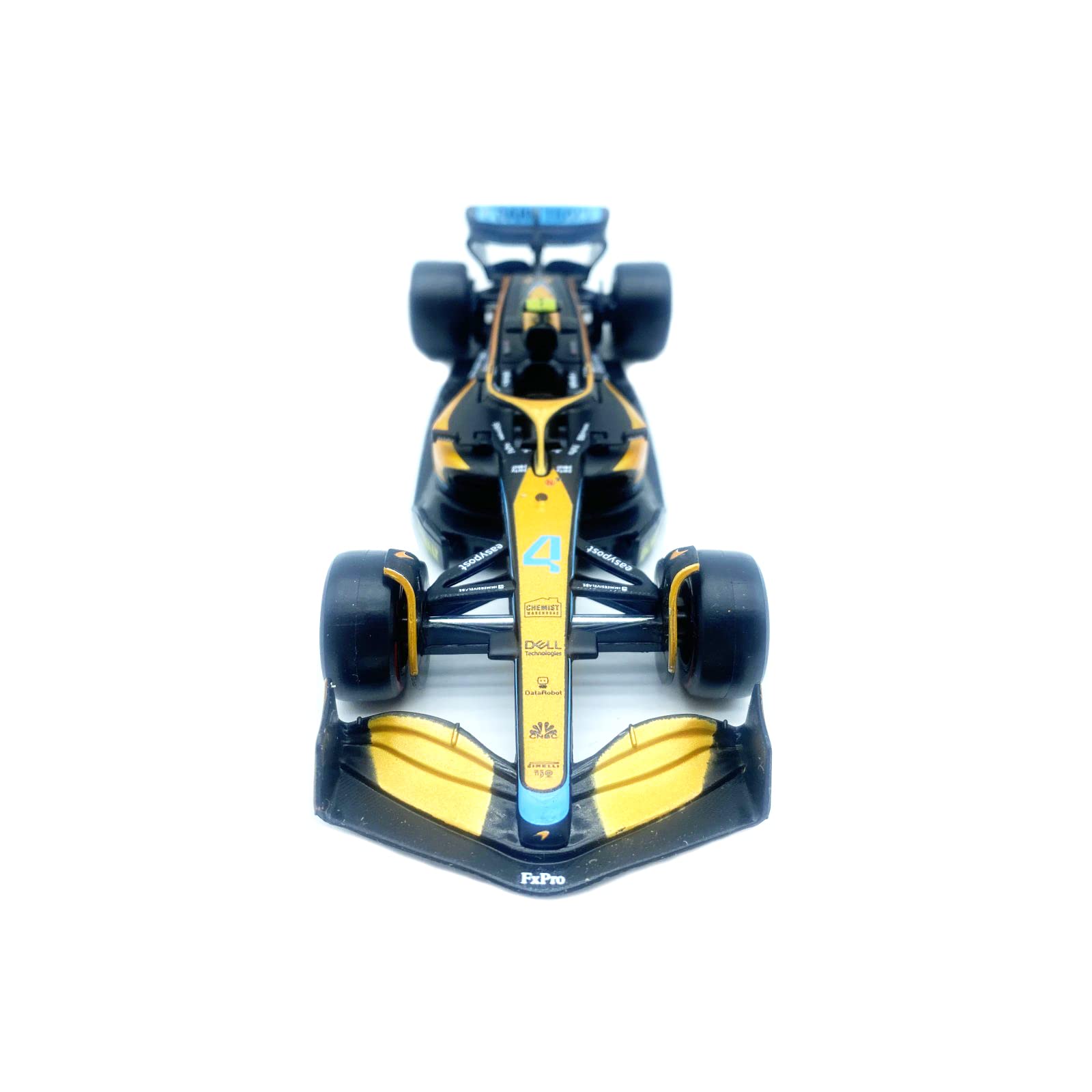 HTLNUZD Bburago 1:43 2022 F1 MCL36#4 Lando Norris F1 Racing 1/43 MCL36#4 Formula One Alloy Luxury Die Cast Collection Vehicles Model Gift