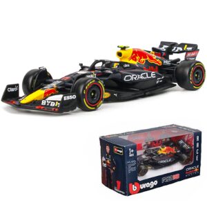 IYASFPFP Bburago 1:43 New 2022 F1 Red Bull Racing RB18 1# Verstappen 11# Perez Special Paint Formula One Alloy Super Toy Car Model (RB18 #11)