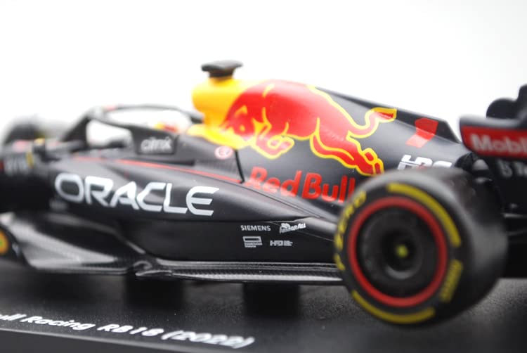 XTD Bburago 1/24 New 2023 F1 Red Bull Racing RB18 1# Max Verstappen F1 11# Sergio Perez Paint Formula One Alloy Super Toy Car Model (1/24 RB18 No.#11)