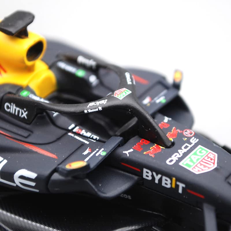 XTD Bburago 1/24 New 2023 F1 Red Bull Racing RB18 1# Max Verstappen F1 11# Sergio Perez Paint Formula One Alloy Super Toy Car Model (1/24 RB18 No.#11)