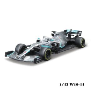 XTD Bburago 1:43 F1 W10 EQ Power+ #44 Lewis Hamilton F1 Formula One (2019) 1/43 Diecast Model Car (1/43 W10#44)