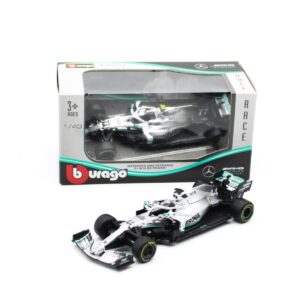 XTD Bburago 1:43 F1 W10 EQ Power+ #44 Lewis Hamilton F1 Formula One (2019) 1/43 Diecast Model Car (1/43 W10#44)