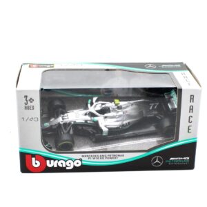 XTD Bburago 1:43 F1 W10 EQ Power+ #44 Lewis Hamilton F1 Formula One (2019) 1/43 Diecast Model Car (1/43 W10#44)