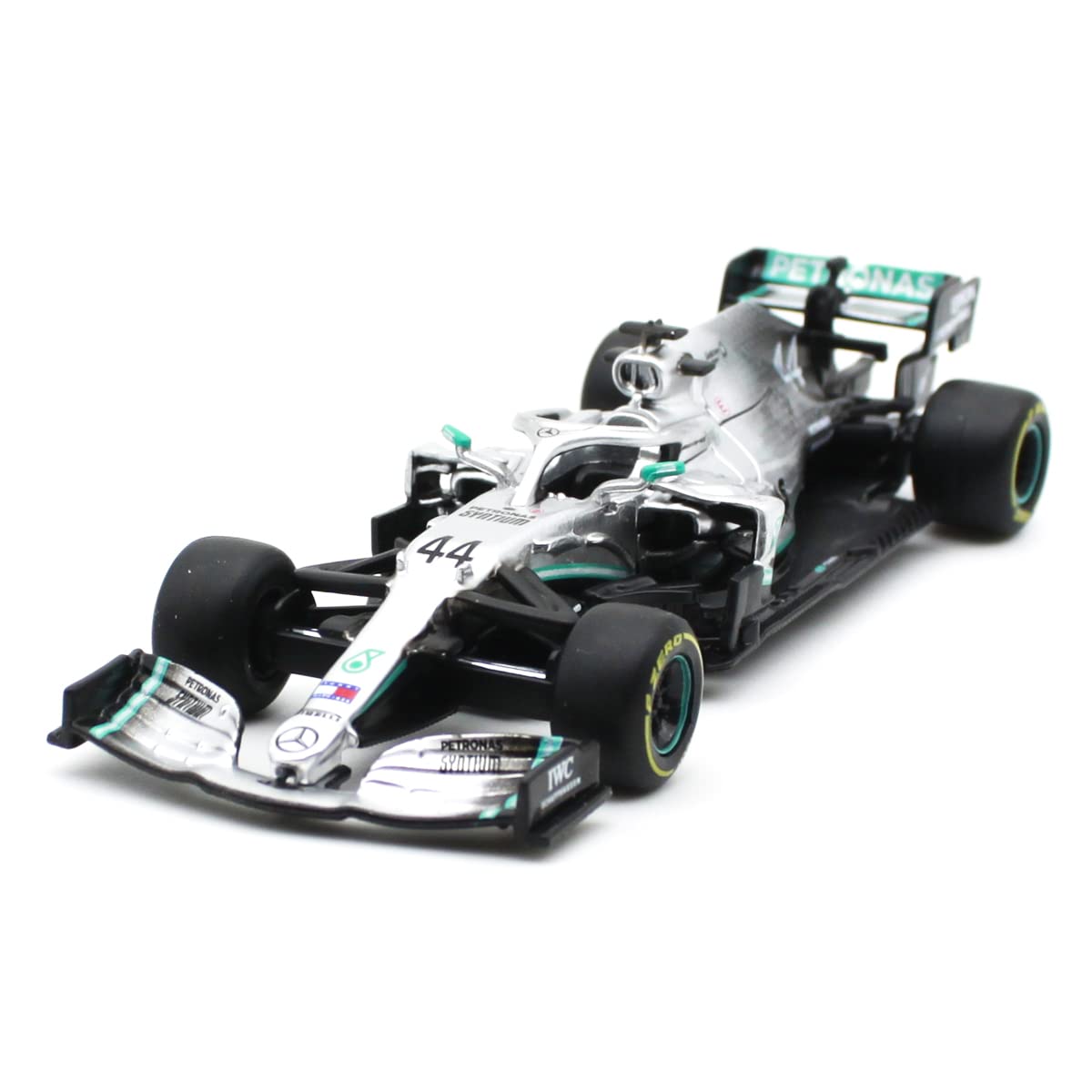 XTD Bburago 1:43 F1 W10 EQ Power+ #44 Lewis Hamilton F1 Formula One (2019) 1/43 Diecast Model Car (1/43 W10#44)