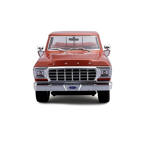 Maisto - 1/18 Scale Model Compatible with Ford Replica Miniature Model Classic Vintage Collectible F150 Pick-up 1979 (Blue)