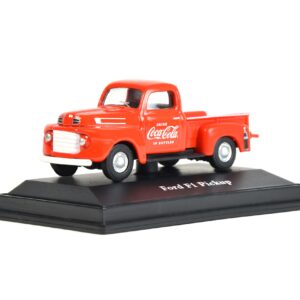 Motor city classics | Coca-Cola 1948 Ford F-1 Pickup | 1:72 Scale Model Diecast Collectible | 472001