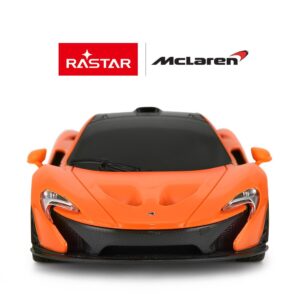 RASTAR RC Car | 1:24 Scale McLaren P1 Remote Control Toy Car, R/C Model Vehicle for Kids – Orange