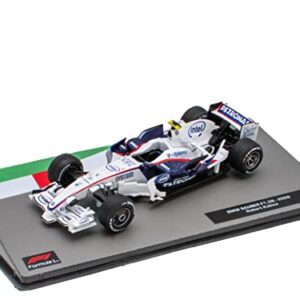 OPO 10 - Miniature car Formula 1 1/43 Compatible with BMW Sauber F1.08 - Robert Kubica - 2008 - F1 FD050