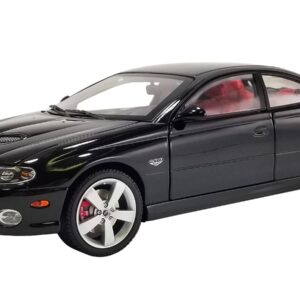 GMP 2006 Pontiac GTO Phantom Black with Red Interior Limited Edition to 450 Pieces Worldwide 1/18 Diecast Model Car 18981