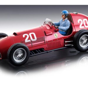 375#20 Alberto Ascari Formula One F1 Swiss GP (1951) with Driver Figure Mythos Series Limited Edition to 60 Pieces Worldwide 1/18 Model Car by Tecnomodel TMD18-63C