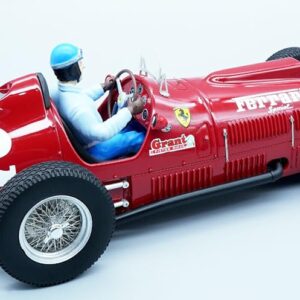 375 F1#12 Alberto Ascari Indianapolis 500 (1952) with Driver Figure Mythos Series Limited Edition to 100 Pieces Worldwide 1/18 Model Car by Tecnomodel TMD18-193B
