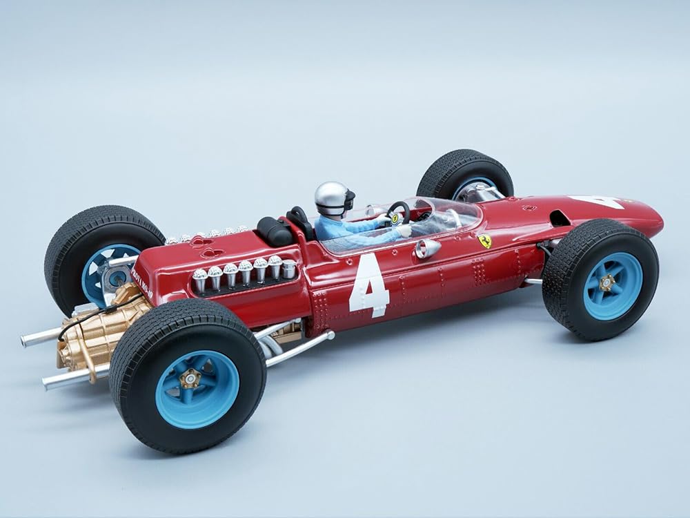 512#4 Lorenzo Bandini Formula One F1 Italy GP (1965) with Driver Figure Mythos Series Limited Edition to 95 Pieces Worldwide 1/18 Model Car by Tecnomodel TMD18-98A