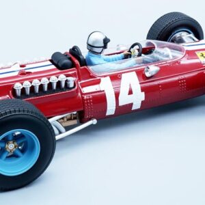 512#14 Pedro Rodriguez Formula One F1 United States GP (1965) with Driver Figure Mythos Series Limited Edition to 90 Pieces Worldwide 1/18 Model Car by Tecnomodel TMD18-98D