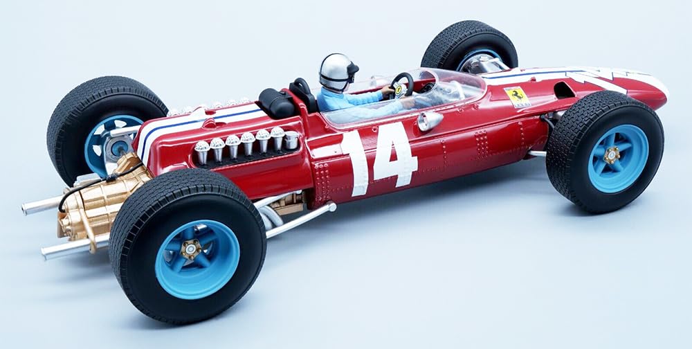 512#14 Pedro Rodriguez Formula One F1 United States GP (1965) with Driver Figure Mythos Series Limited Edition to 90 Pieces Worldwide 1/18 Model Car by Tecnomodel TMD18-98D