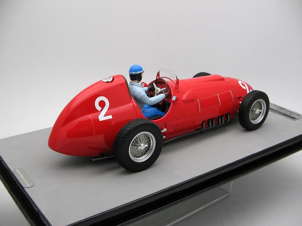 375#2 Alberto Ascari Winner Formula One F1 Italy GP (1951) with Driver Figure Mythos Series Limited Edition to 95 Pieces Worldwide 1/18 Model Car by Tecnomodel TMD18-63A