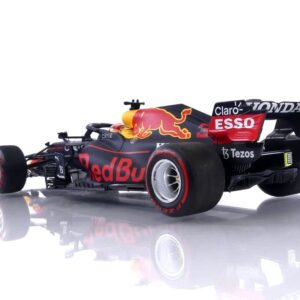 Minichamps 110211433 1:18 Red Bull Racing Honda RB16B-Max Verstappen-Winner Dutch GP 2021 Collectible Miniature Car, Multicoloured