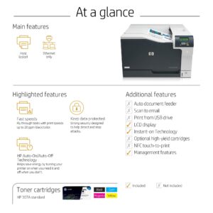 HP Color Laserjet Professional Printer (CP5225n) (Certified Refurbished)