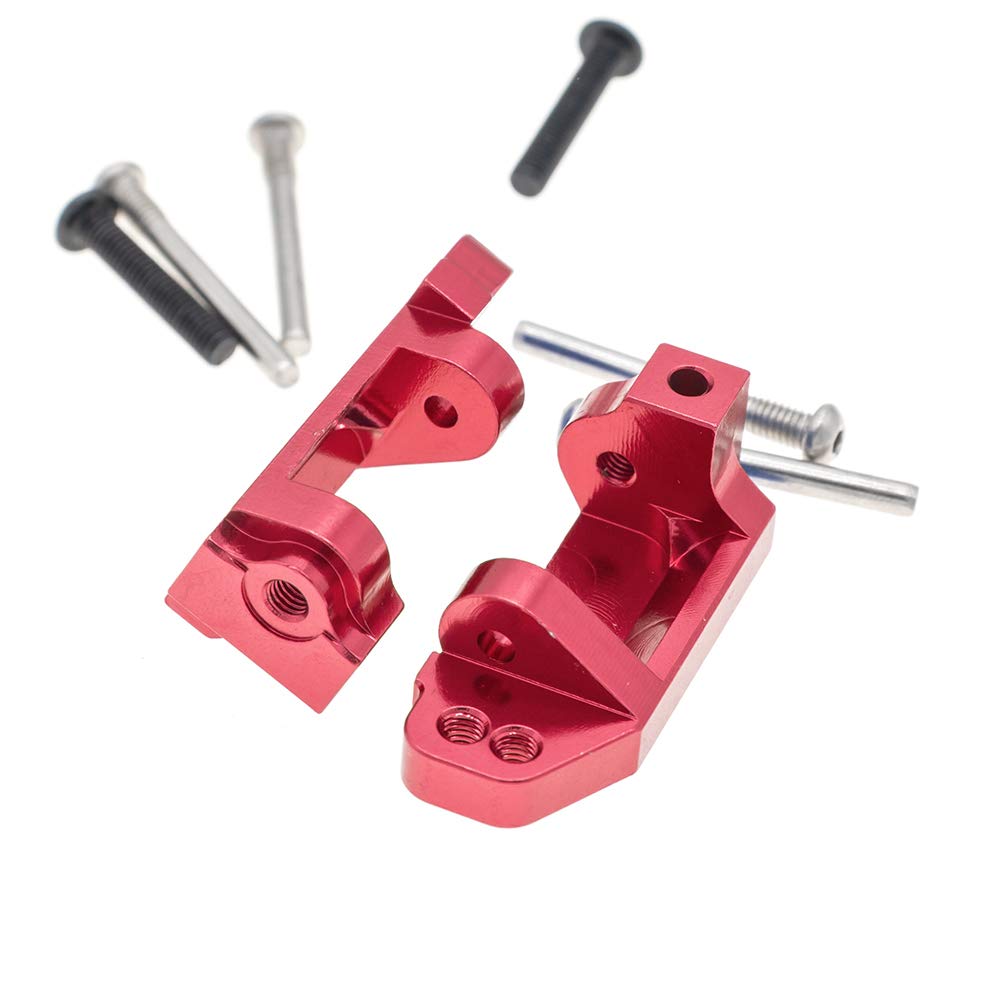 CODA RACING RC Alloy Caster Block for Traxxas 1/10 2WD Slash, Stampede, Rustler, Nitro Slash-Replaces Part 3632(Pair)