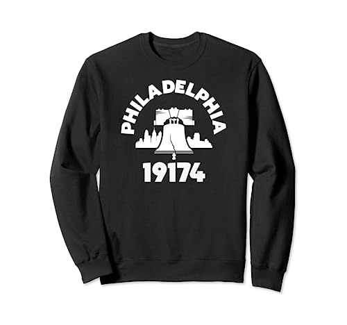 Philly Neighborhood 19174 Zip Code Philadelphia Liberty Bell Sweatshirt