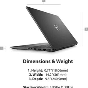 Dell Latitude 3000 Series 3520 15.6'' FHD Business Laptop,Intel Core i5-1135G7 Processor,16GB DDR4 RAM,512GB SSD,Webcam,HDMI,RJ-45,USB Type-C,Wi-Fi 6,Windows 11 Pro,Black