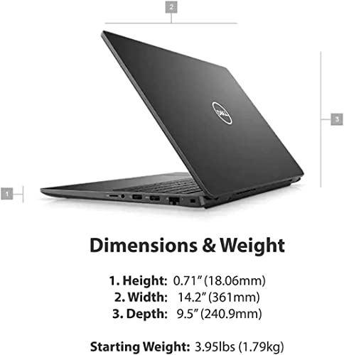 Dell Latitude 3000 Series 3520 15.6'' FHD Business Laptop,Intel Core i5-1135G7 Processor,16GB DDR4 RAM,512GB SSD,Webcam,HDMI,RJ-45,USB Type-C,Wi-Fi 6,Windows 11 Pro,Black