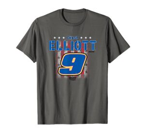 nascar - chase elliott - flag t-shirt