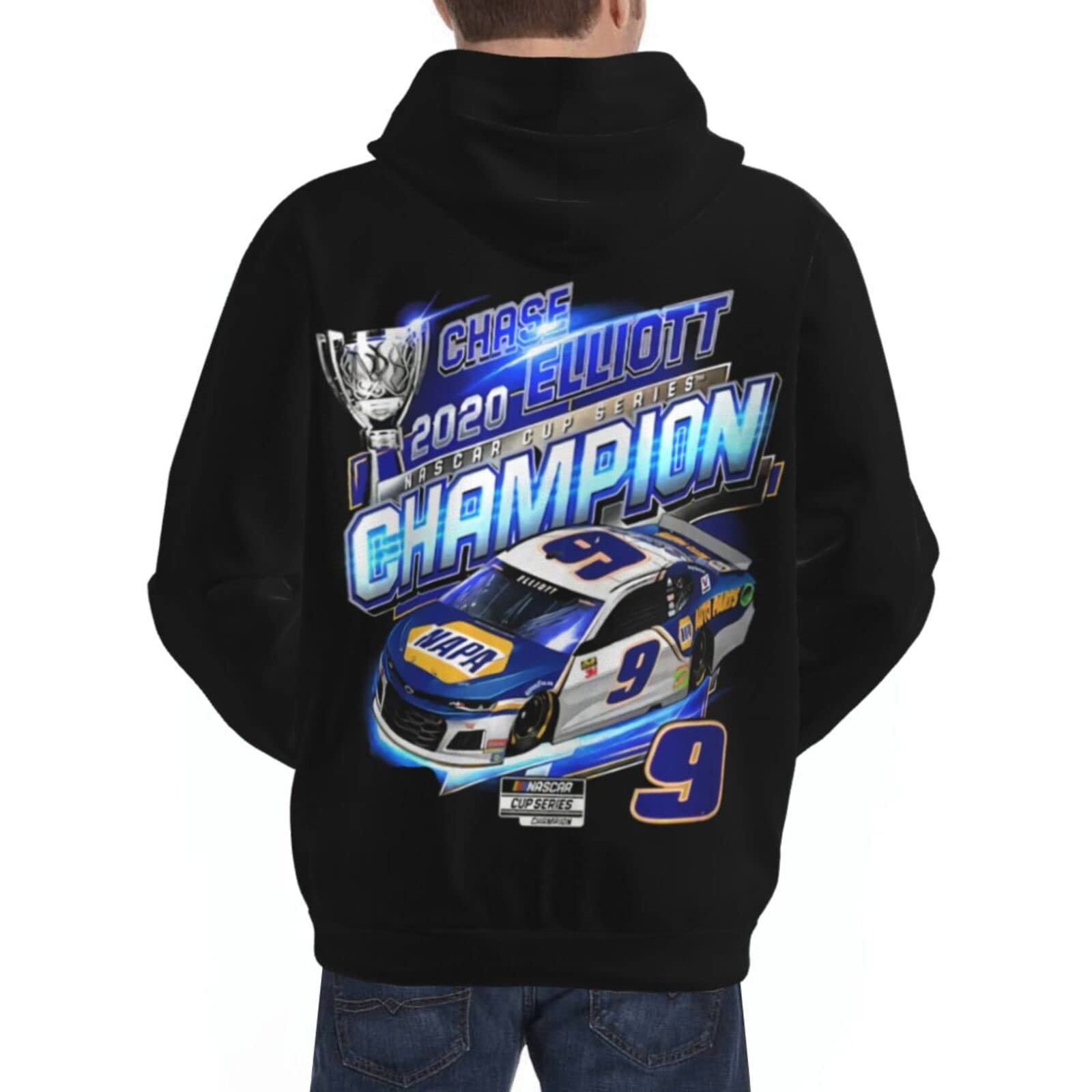 ASFRSH Chase Elliott 9 Men'S Pullover Hoodie Casual Hooded Sweatshirt Best Hoodies Sportswear Tracksuit