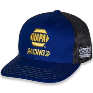 Checkered Flag Sports unisex-adult NASCAR 2023 Adjustable Automotive Racing Mesh Baseball cap, Chase Elliott - Napa, One Size