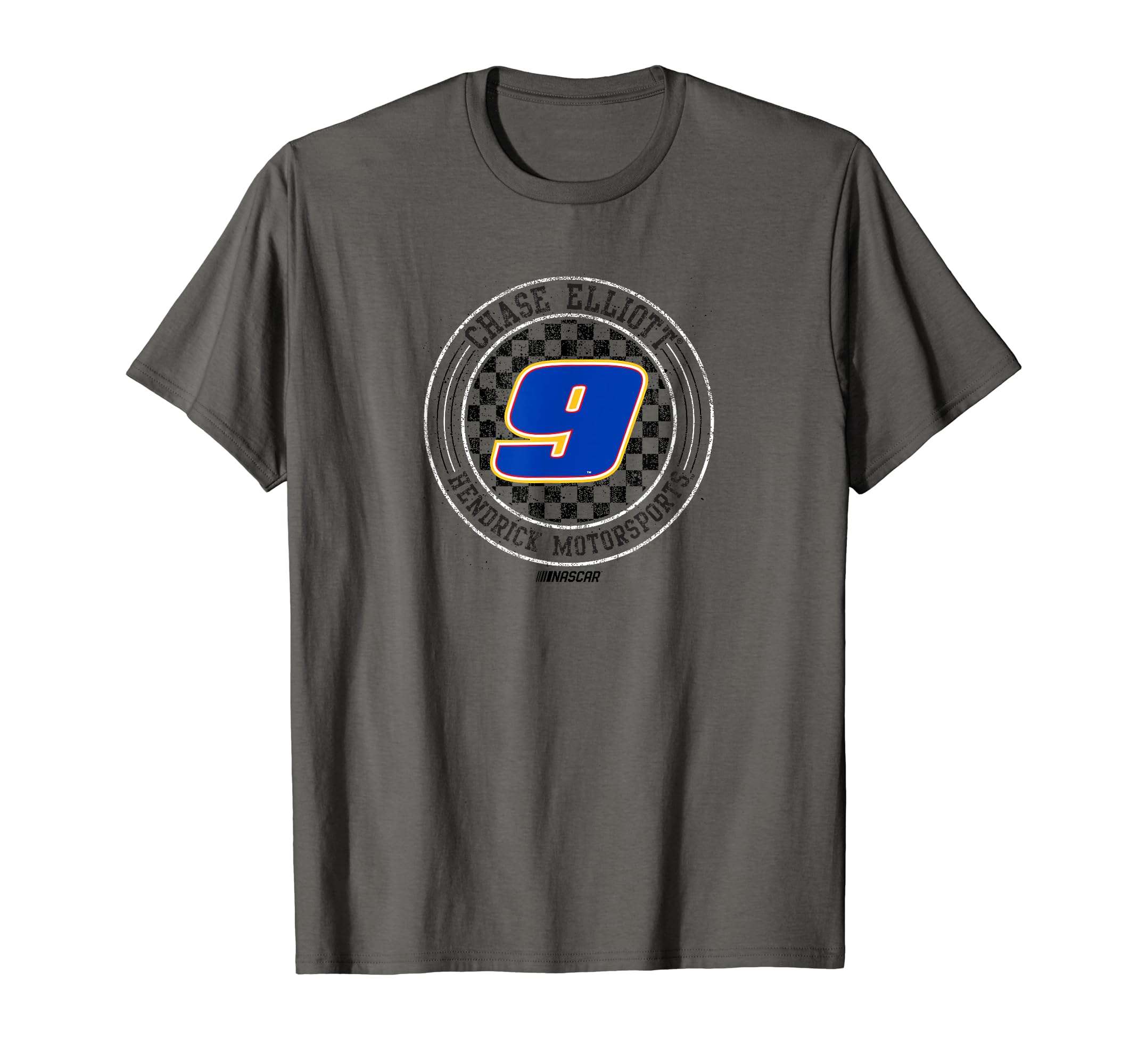 NASCAR - Chase Elliott - Checkered Circle T-Shirt