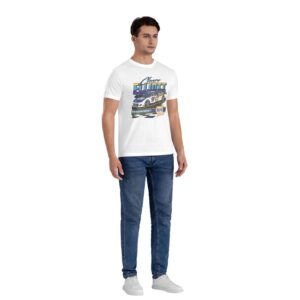 Chase Elliott 9 Men's T-Shirt Crewneck T-Shirt Printing Performance Classic Short Sleeve White