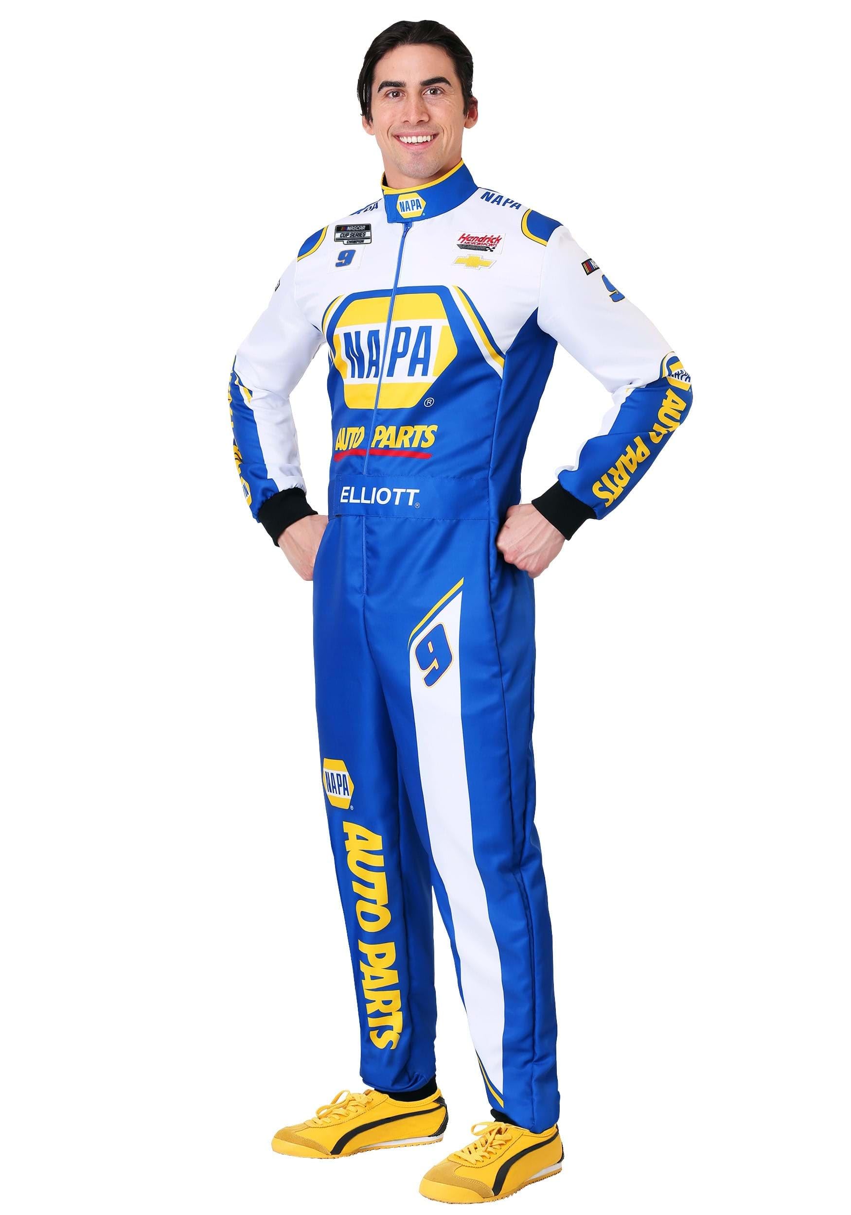 NASCAR Chase Elliott Uniform Costume Men's Plus Size - 2X