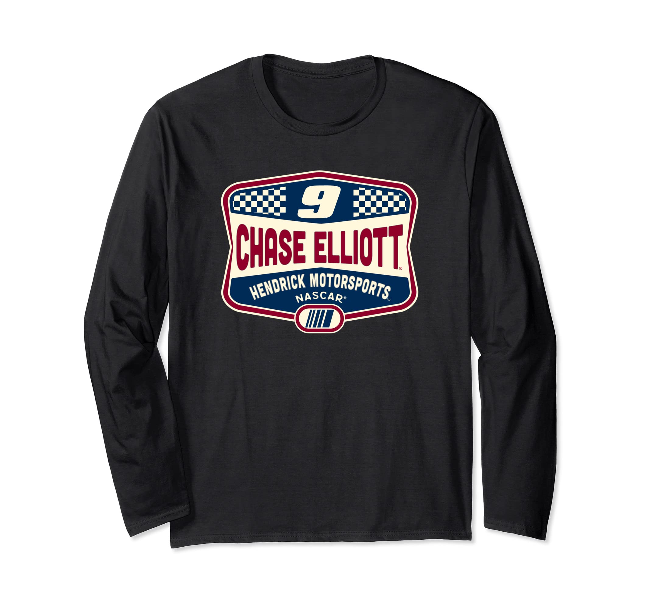 NASCAR - CHASE ELLIOTT SHIELD Long Sleeve T-Shirt