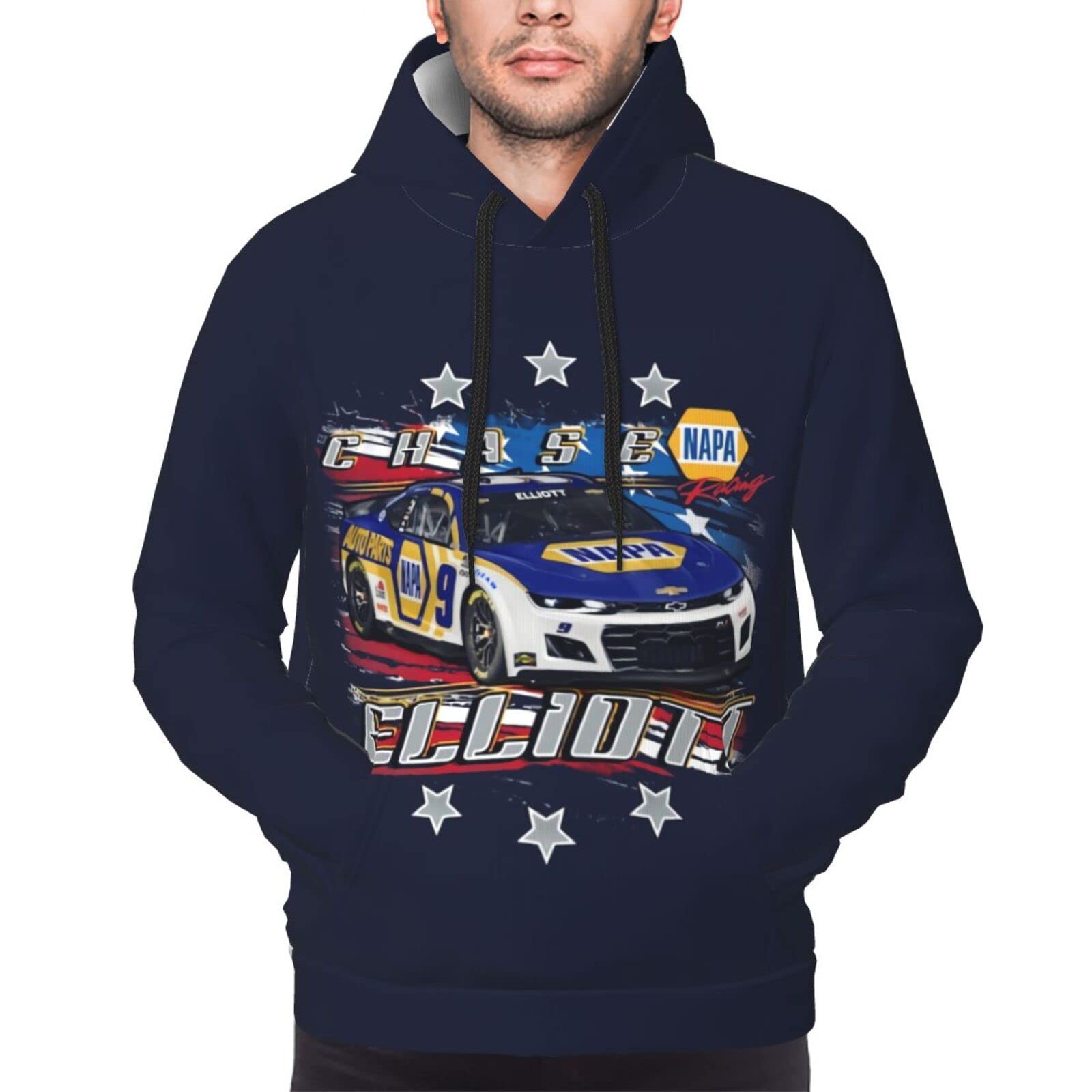 ASFRSH Chase Elliott 9 Men'S Pullover Hoodie Casual Hooded Sweatshirt Best Hoodies Sportswear Tracksuit With Pocket