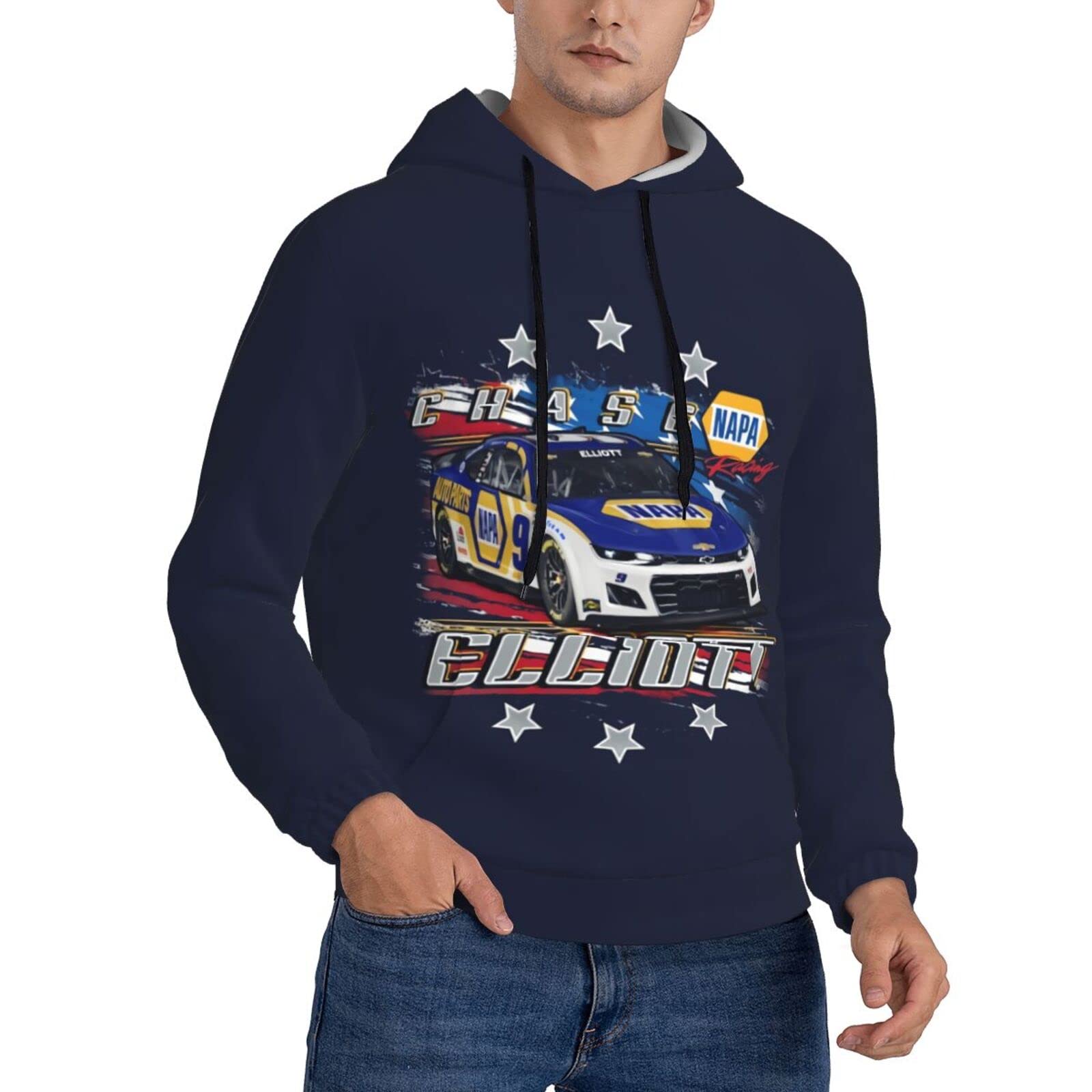 ASFRSH Chase Elliott 9 Men'S Pullover Hoodie Casual Hooded Sweatshirt Best Hoodies Sportswear Tracksuit With Pocket