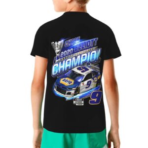 ASFRSH Chase Elliott 9 Shirt for Teen Girl & Boy Printing Short Sleeve Tee Athletic Classic Shirt Crewneck T-Shirt