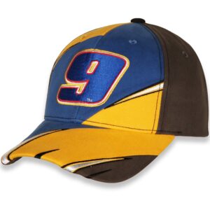 Checkered Flag Chase Elliott 2021 Adult Nascar Electrifying Hendrick Motorsports Blue Gold Hat One Size