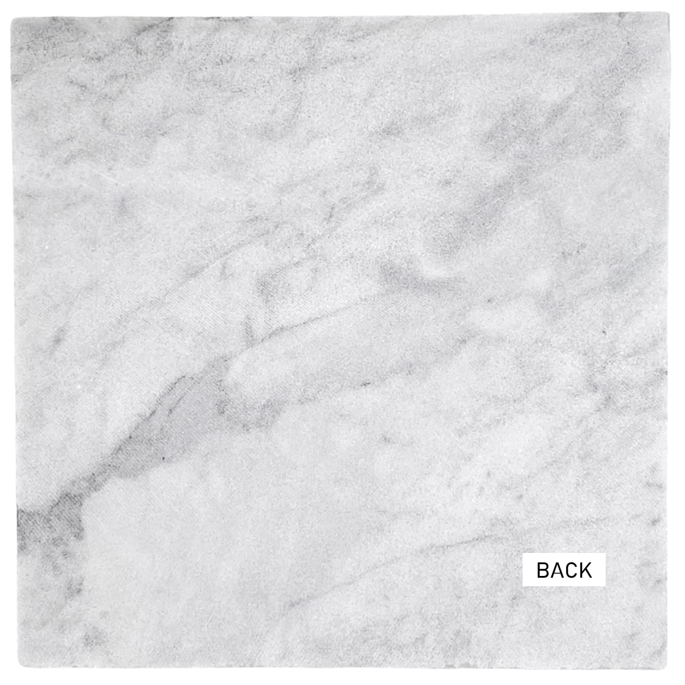 Bianco Carrara (White Carrera) Polished Marble 12 x 12 Floor and Wall Tile