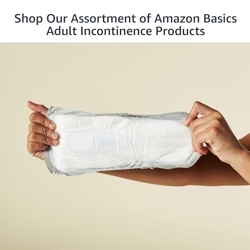 Amazon Basics Incontinence Guards for Men, Maximum Absorbency, 104 Count, 2 Packs of 52, White (Previously Solimo)