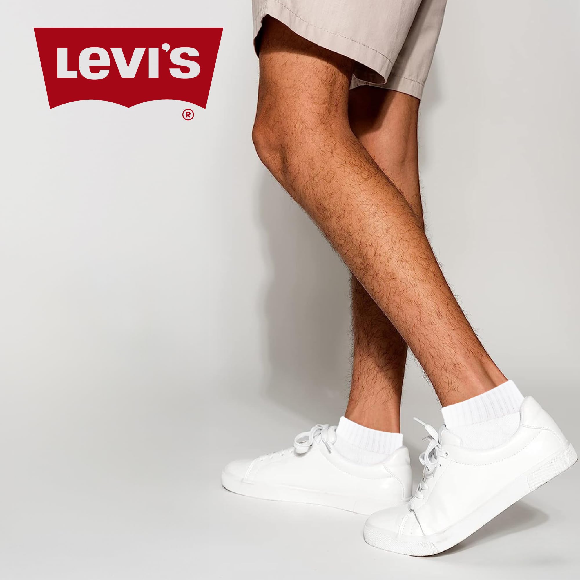 Levi's Mens Socks 10 Pairs Crew Low Cut No Show Quarter Ankle Socks for Men Premium Athletic Men's Socks Size 9-15