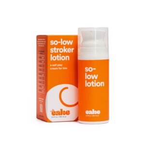 Cake So-Low Lotion - Below The Belt Cream for Men, Transforming & Moisturizing Lotion - Contains Coconut Oil, Avocado Oil, Aloe Vera - 3.3 Fl Oz