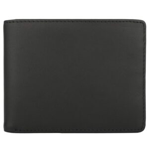 HIMI Wallet for Men-Genuine Leather RFID Blocking Bifold Stylish Wallet With 2 ID Window (Vintage Black)