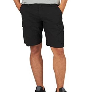 Lee mens Extreme Motion Swope Cargo Shorts, Black, 32 US