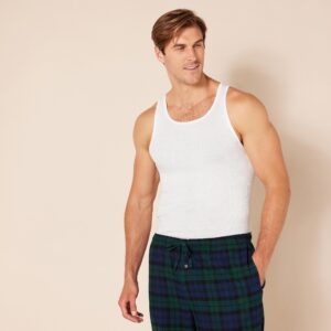 Amazon Essentials Men's Tank Undershirts, Pack of 6, White, X-Large