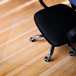Chair Mats for Carpeted Floors Rectangle Office Chair Mat for Tile Floor 1.5mm Desk Chair Mat 32"x40" 36"x48" 48"x48" 51"x63" Chair Mat for Hardwood Floors Easy Glide for Chairs for Carpeted Floors (
