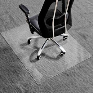 chair mat for hardwood floor 1.5mm clear anti-slip computer desk chair floor mat 36"x48" 46"x60" 48"x48" 48"x60" 60"x60" easy glide transparent mats for office home and gaming floors (color : clear,