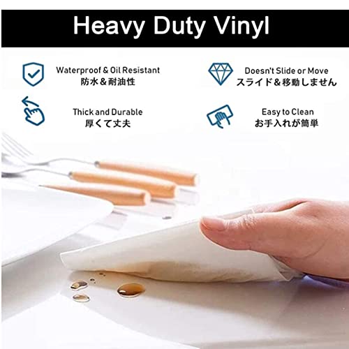 Clear PVC Desk Chair Mat 1.5/2mm PVC Non-Slip Transparent Rectangle Floor Protector,Carpet Protector for Hardwood Floors,100% Waterproof Vinyl Plastic Floor Mat,Can Be Cut,0.8/0.9/1/1.2/1.4/1.6m Wide